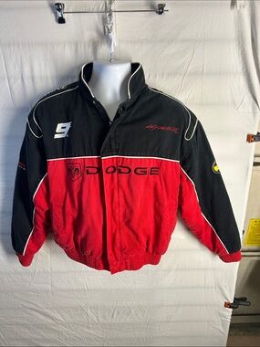 Dodge Red and Black Performance Racing Jacket